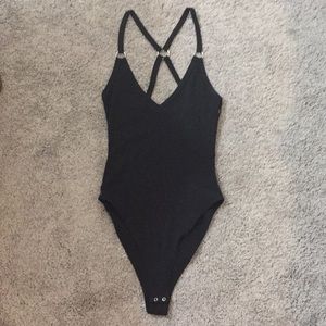 Black Forever 21 Bodysuit